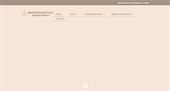 Desktop Screenshot of muchkneadedtouch.com